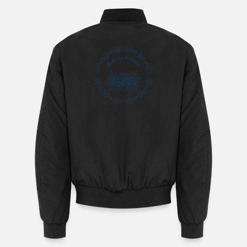 Balkon-Botaniker - Unisex Bomberjacke - Schwarz