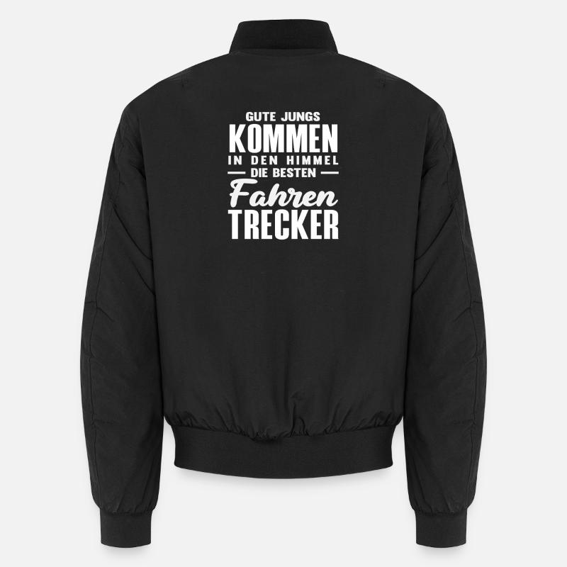 Traktorfahrer Spruch Hobby Lustiges Traktor Unisex Bomberjacke
