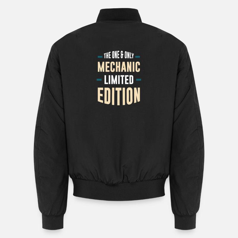 Édition limitée Mechanic – la seule - Bomber unisexe - noir