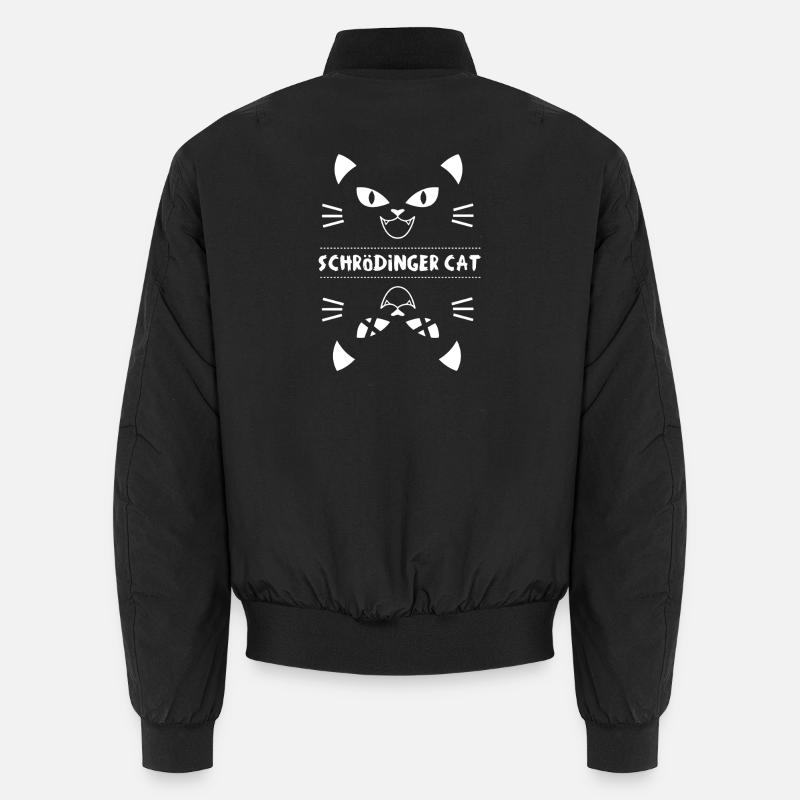 Schrödingers Katze Unisex Bomberjacke