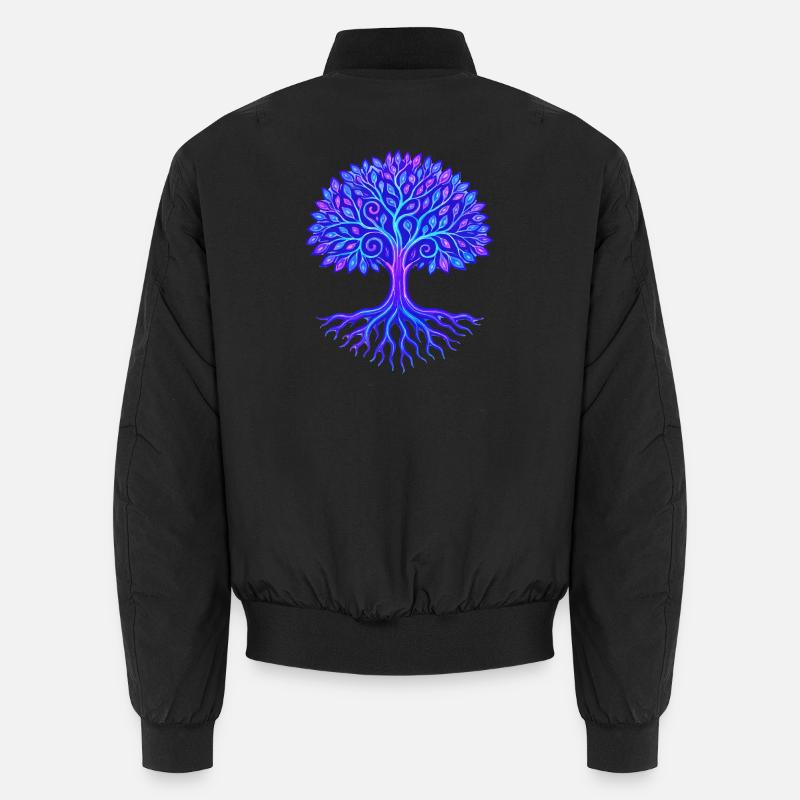 Arbre de vie - Bomber unisexe - noir