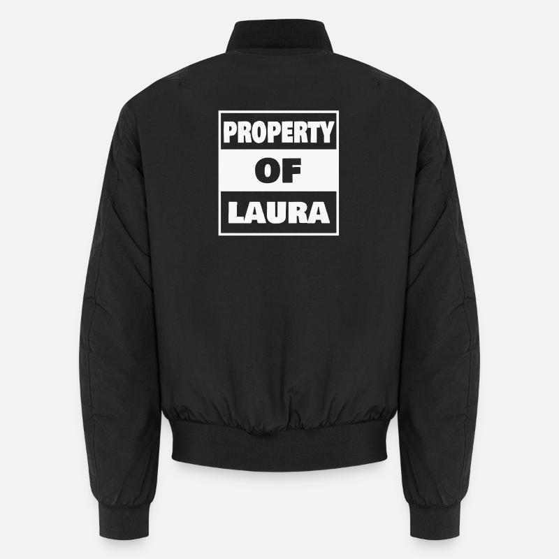 Laura comme prénom - Bomber unisexe - noir