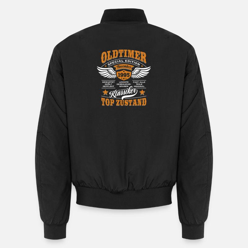 Oldtimer November 1995 | Geburtstag Geschenk Unisex Bomberjacke