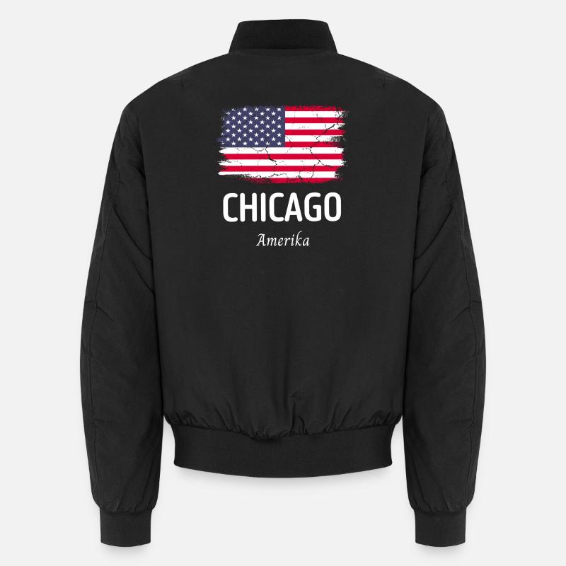 Chicago - Bomber unisexe - noir