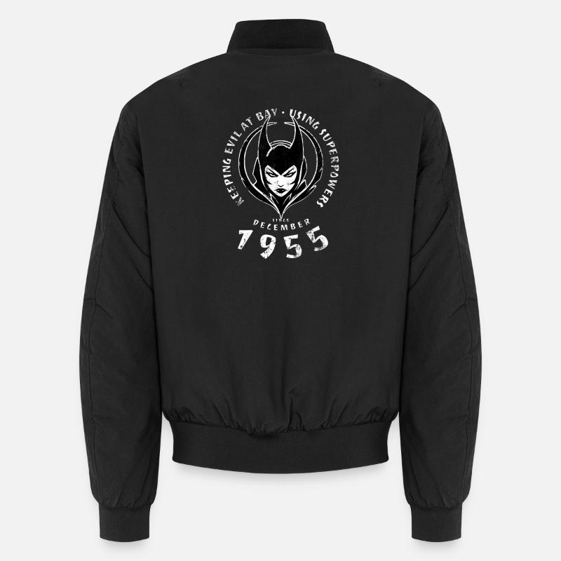 70. Birthday Using Superpowers Since 12/1955 Unisex Bomber Jacket