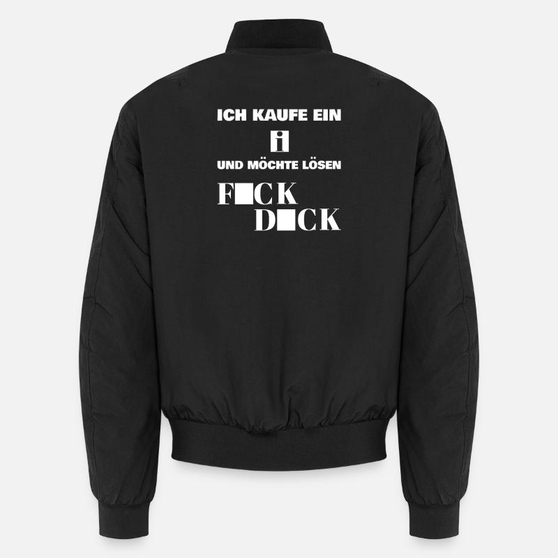 J’achète un Je te baise Bomber unisexe