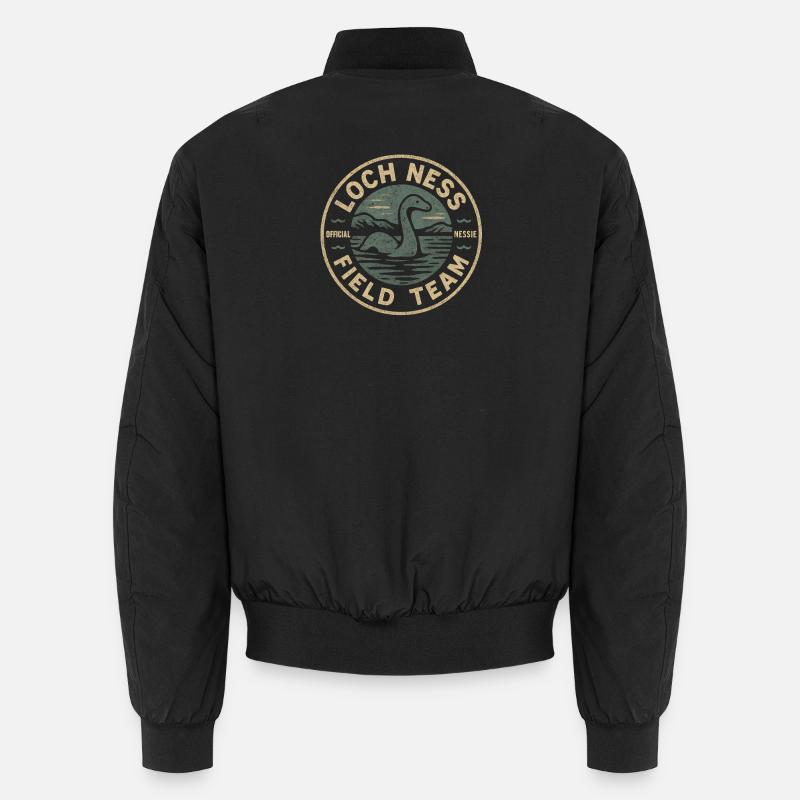 Équipe de terrain du Loch Ness Cryptide drôle Loch Ness Bomber unisexe