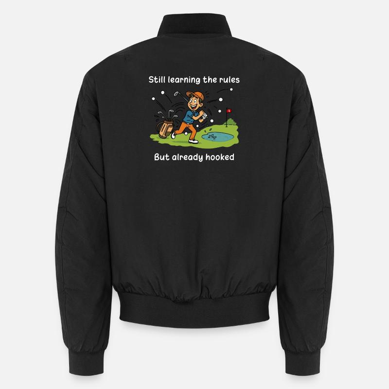 Golf – Stillernen Unisex Bomberjacke