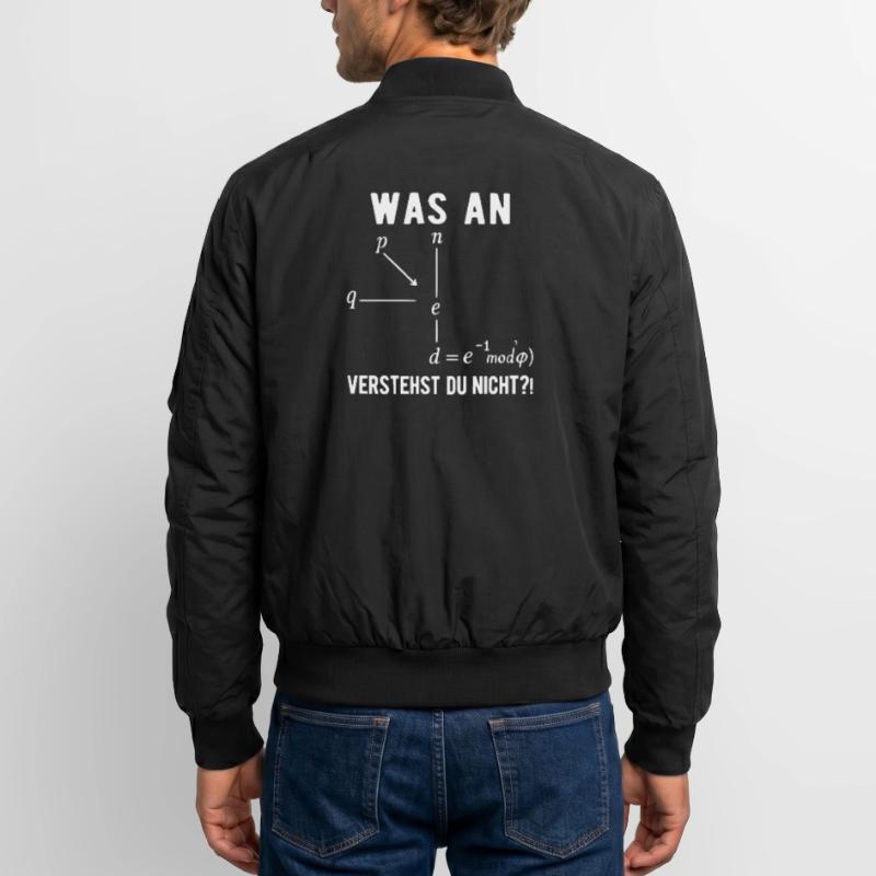 Informatiker Programmierer Computer Nerd Spruch  Unisex Bomberjacke