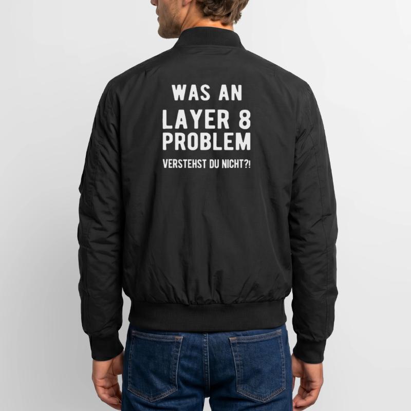 Informatik Admin Entwickler Informatiker Coder Unisex Bomberjacke