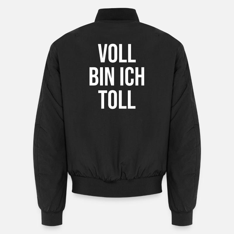 I'm great - Unisex Bomber Jacket - black