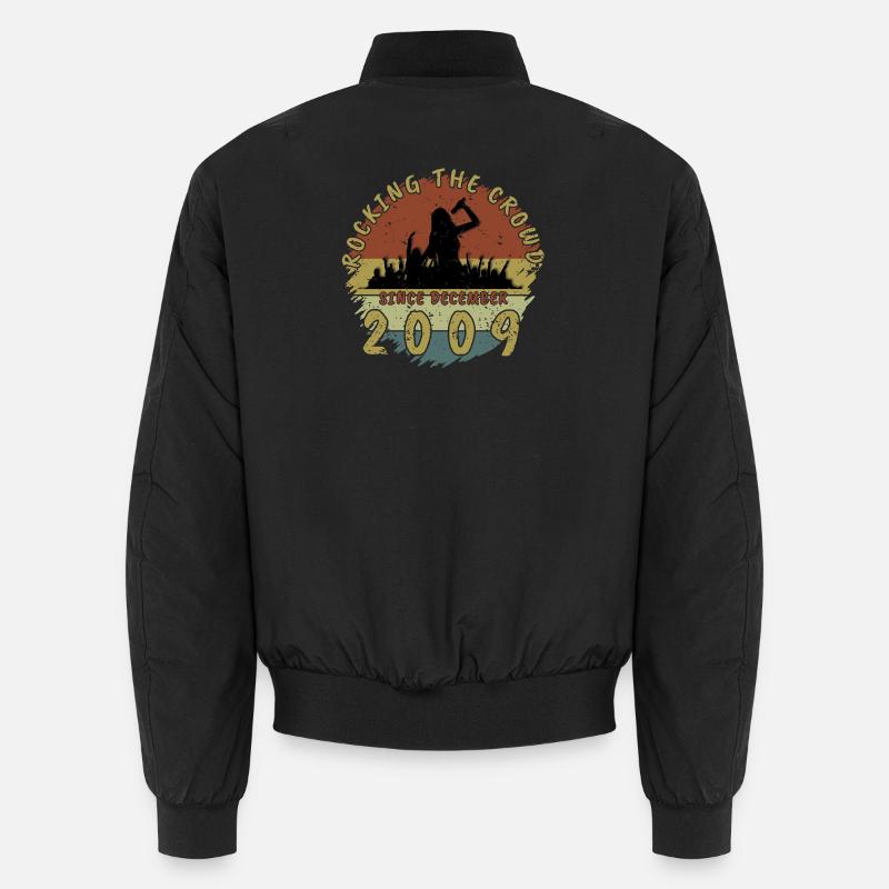 16th Birthday Rocking the crowd SNG 12/2009 Unisex Bomber Jacket