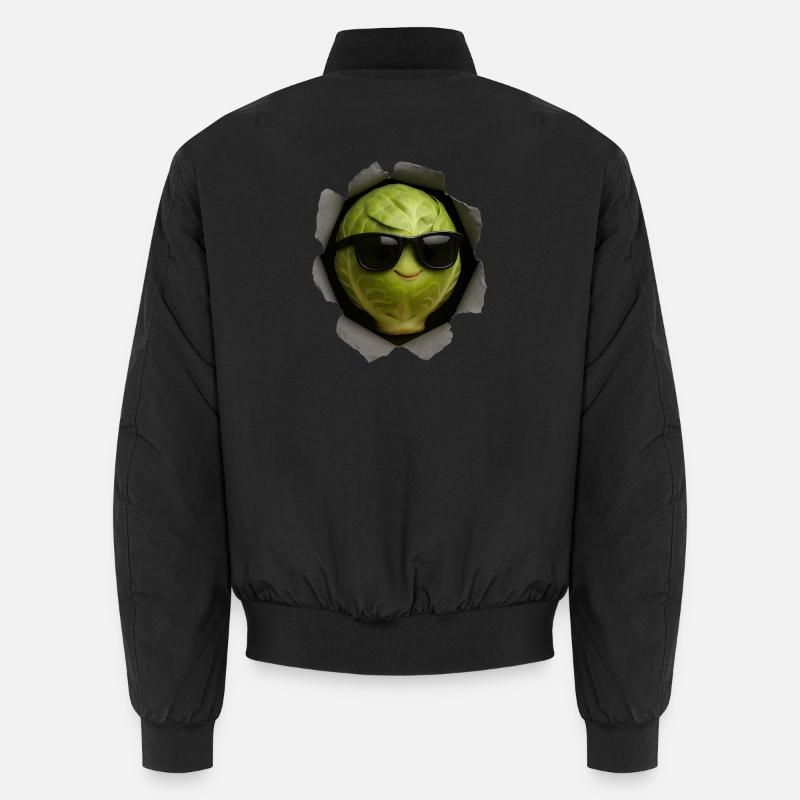 Rosenkohl - Unisex Bomberjacke - Schwarz