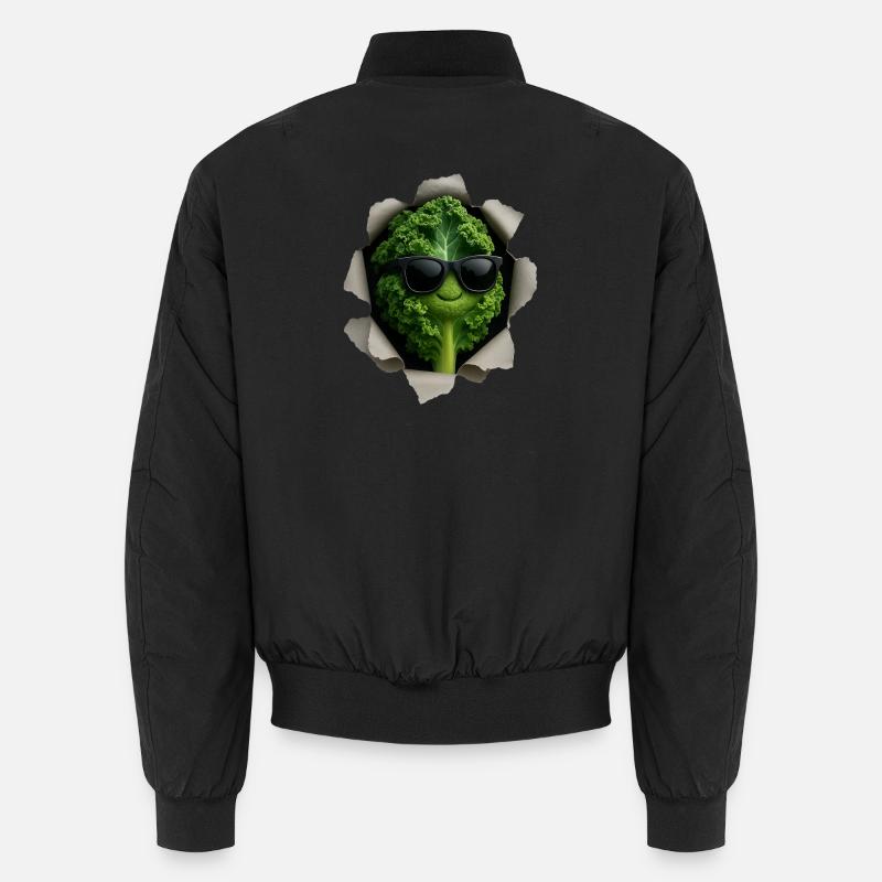 kale - Unisex Bomber Jacket - black