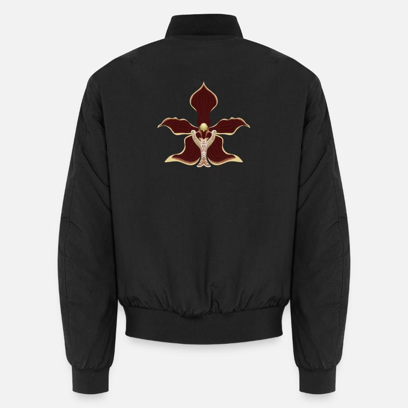 fleur d’orchidée Bomber unisexe