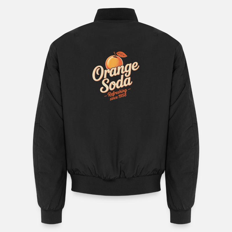 Soda à l’orange Bomber unisexe