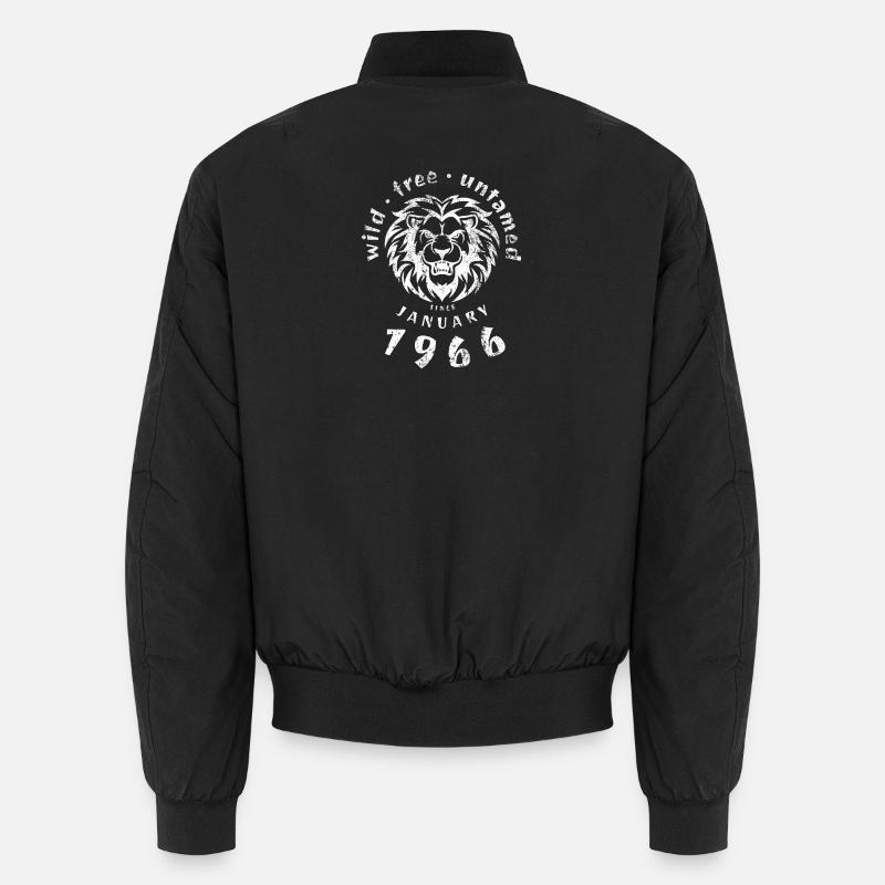 60. Geburtstag - Klassiker - Vintage since 01/1966 Unisex Bomberjacke