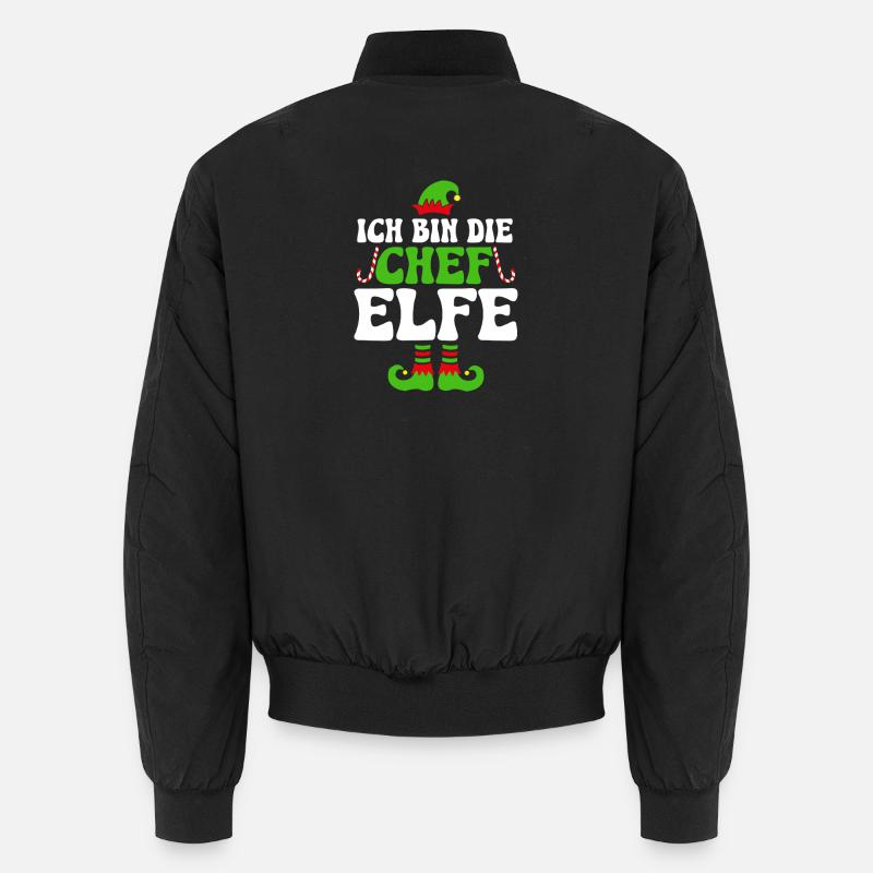 Je suis le chef elfe Bomber unisexe