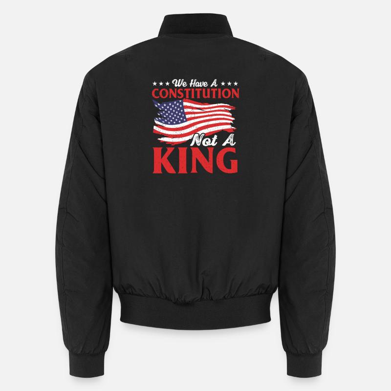 We Have A Constitution Not A King USA Unisex Bomber Jacket