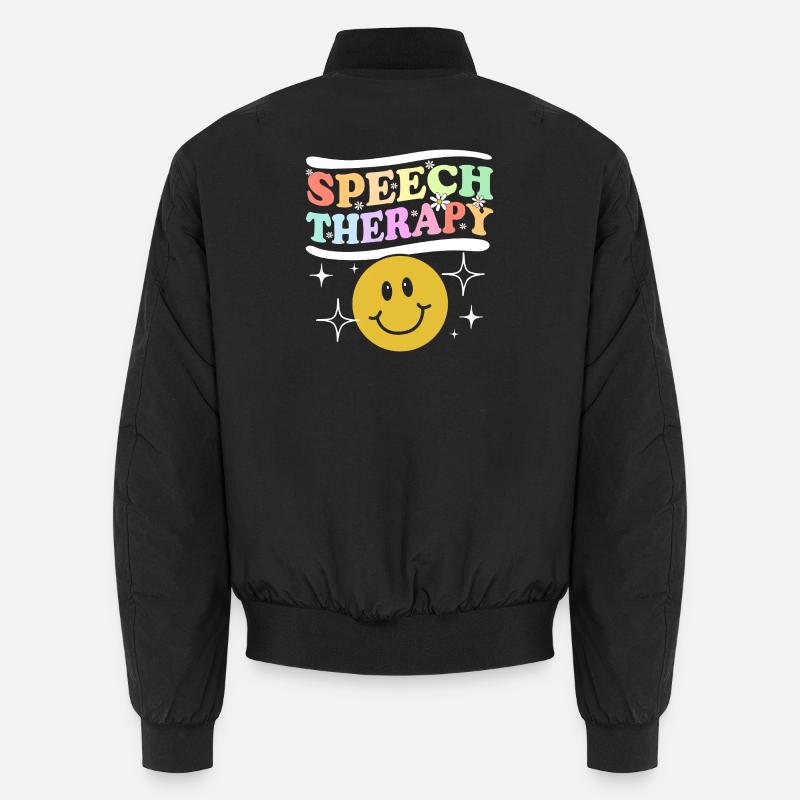 Speech Therapy Speech Therapist Speech Therapist Unisex Bomber Jacket