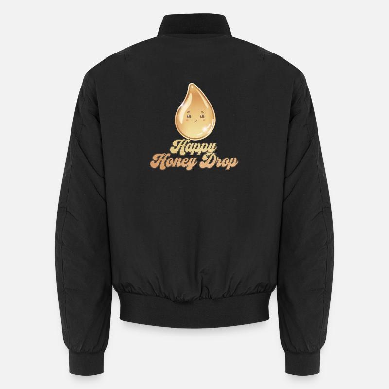 Happy Honey Drop - Honig Unisex Bomberjacke