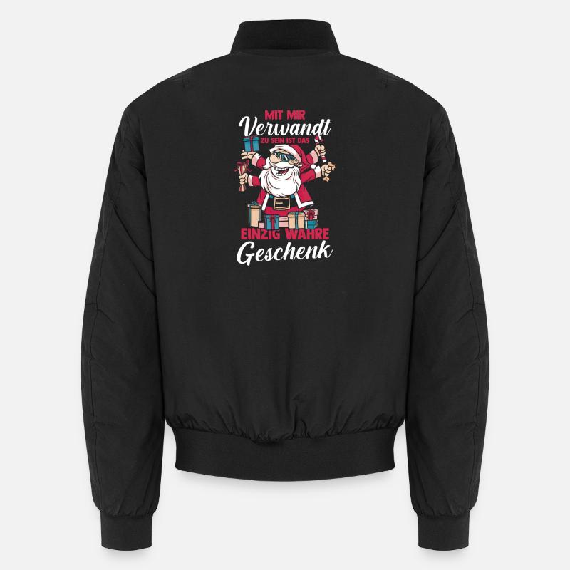 Bogenschütze Bogensport Bogenschießen - Unisex Bomberjacke - Schwarz