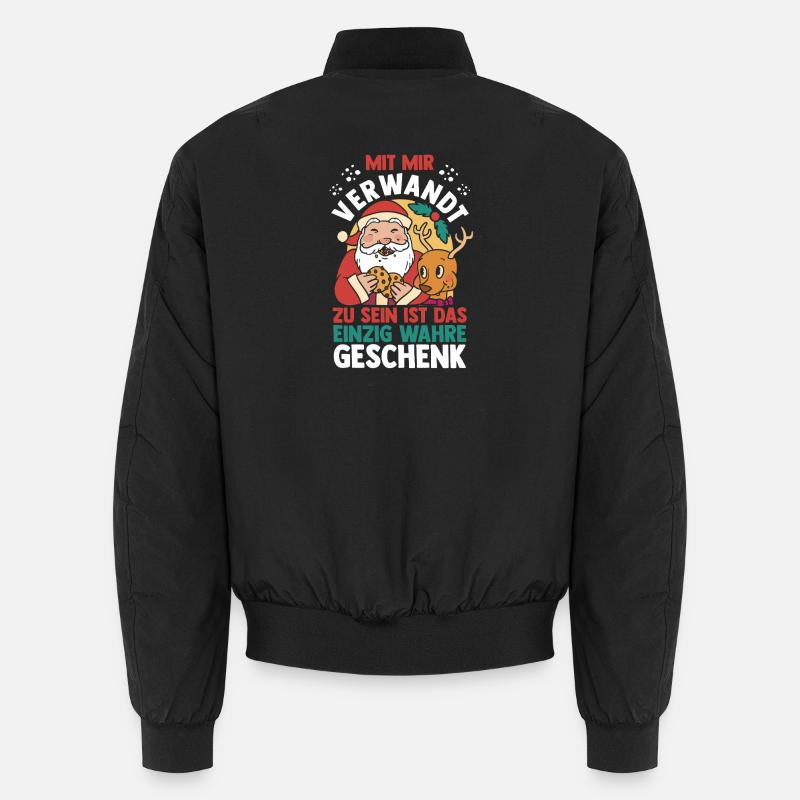Bogenschütze Bogensport Bogenschießen - Unisex Bomberjacke - Schwarz
