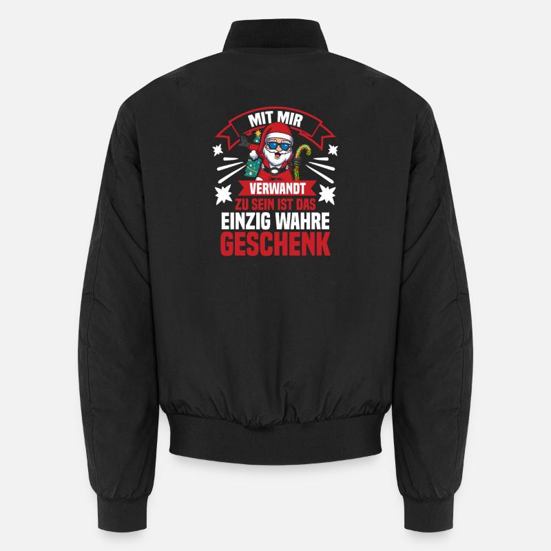Bogenschütze Bogensport Bogenschießen - Unisex Bomberjacke - Schwarz