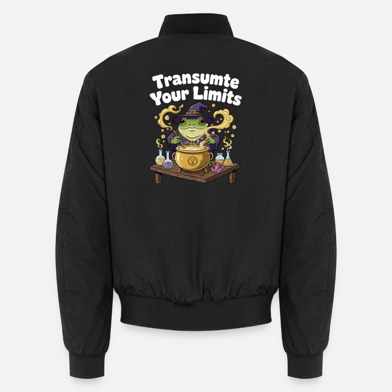 Transmuter Frontières – Sort de la Grenouille Bomber unisexe