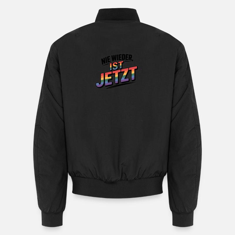 Plus jamais, c’est maintenant ! - Logo Cool Pride Bomber unisexe