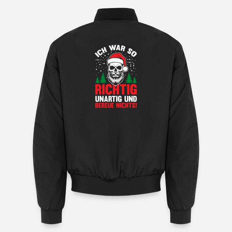 Bogenschütze Bogensport Bogenschießen - Unisex Bomberjacke - Schwarz