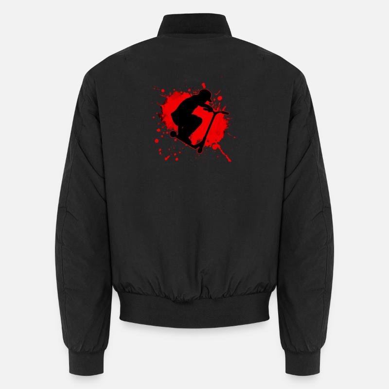 Scooter stunt it Unisex Bomberjacke
