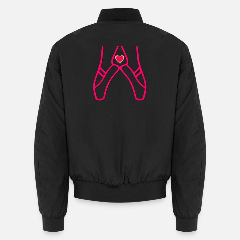 Danse ballette Pointe Shoes Bomber unisexe