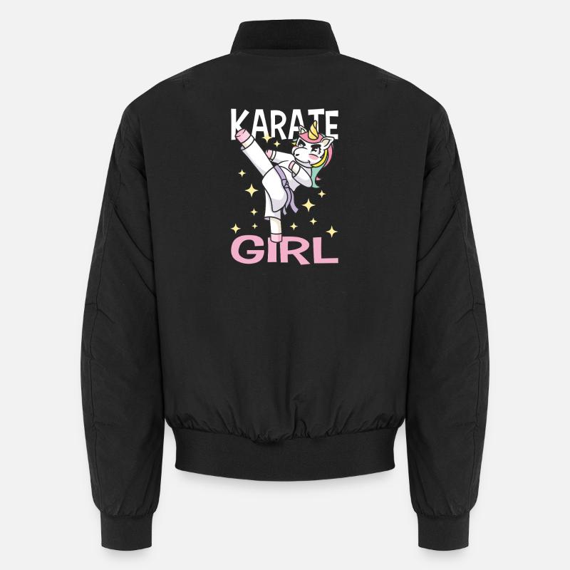 Karate Training Geschenke Karatetraining Unisex Bomberjacke