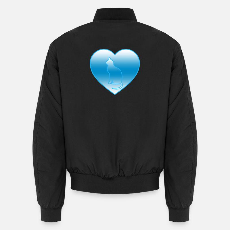 Katze Unisex Bomberjacke