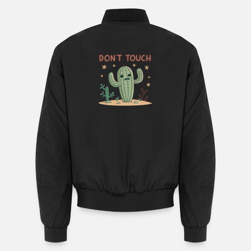 Cactus Insolent Ne Pas Toucher Bomber unisexe