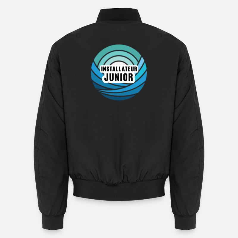 Installateur Junior Nachfolger Sohn Kind Junge Unisex Bomberjacke