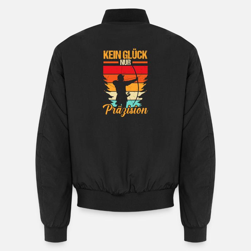 Archery Archery Archery - Unisex Bomber Jacket - black