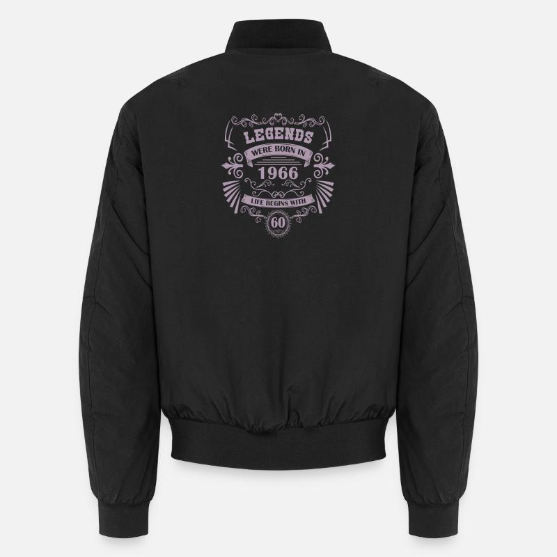 Legends born in 1966 Unisex Bomber Jacket