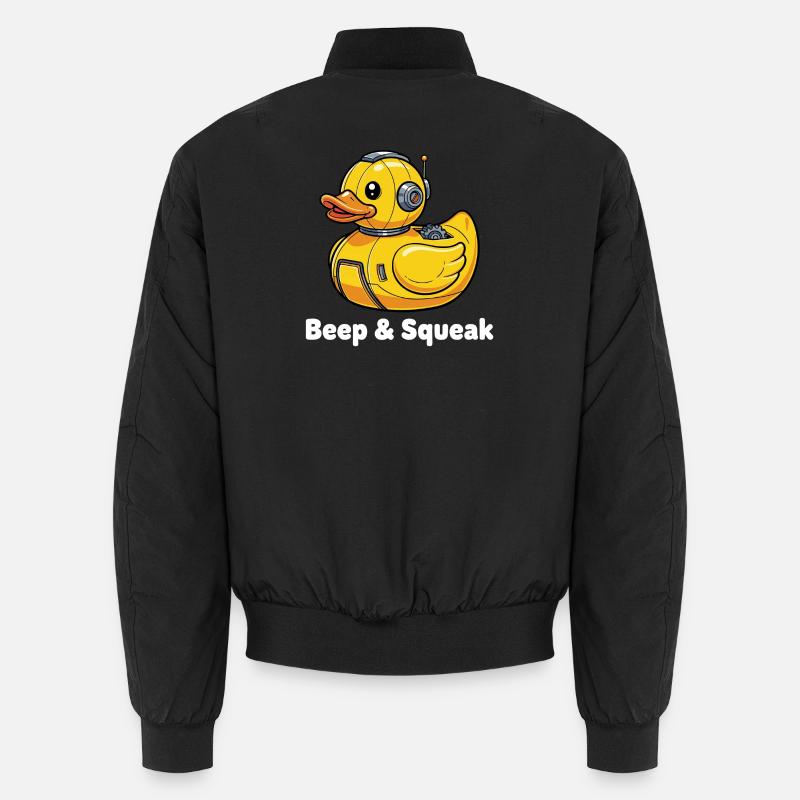 Beep & Squeak Roboter-Ente Unisex Bomberjacke