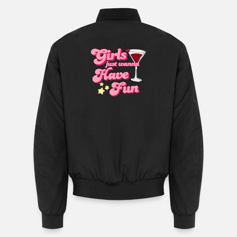 MÄDCHEN WOLLEN EINFACH NUR SPASS HABEN Unisex Bomberjacke