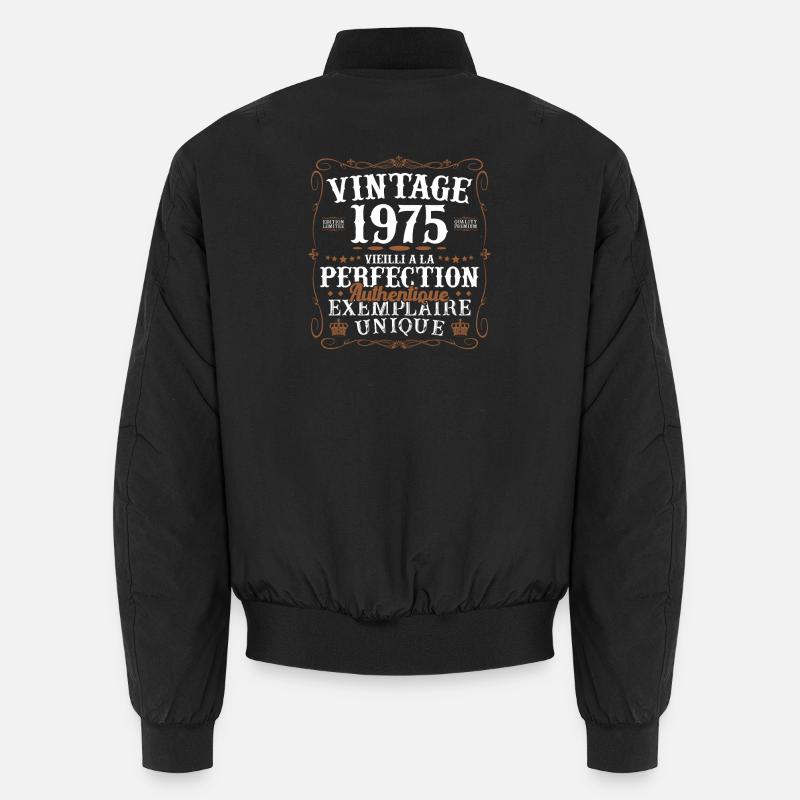 authentique_1975 - Unisex Bomberjacke - Schwarz