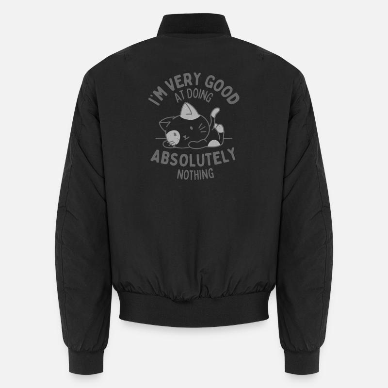 Doing Absolutely Nothing Unisex Bomber Jacket