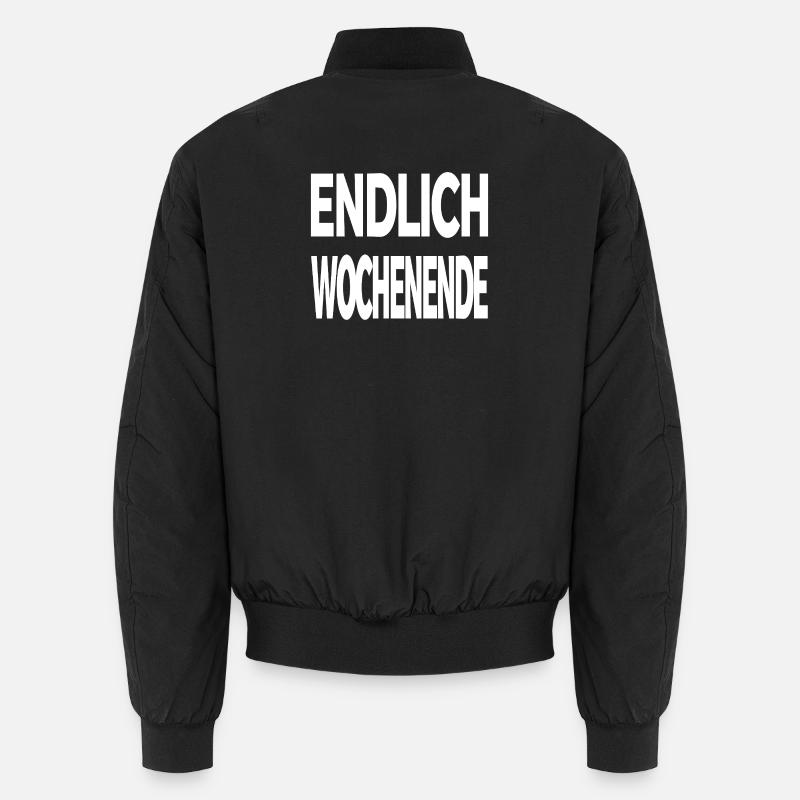 Wochenende Unisex Bomberjacke