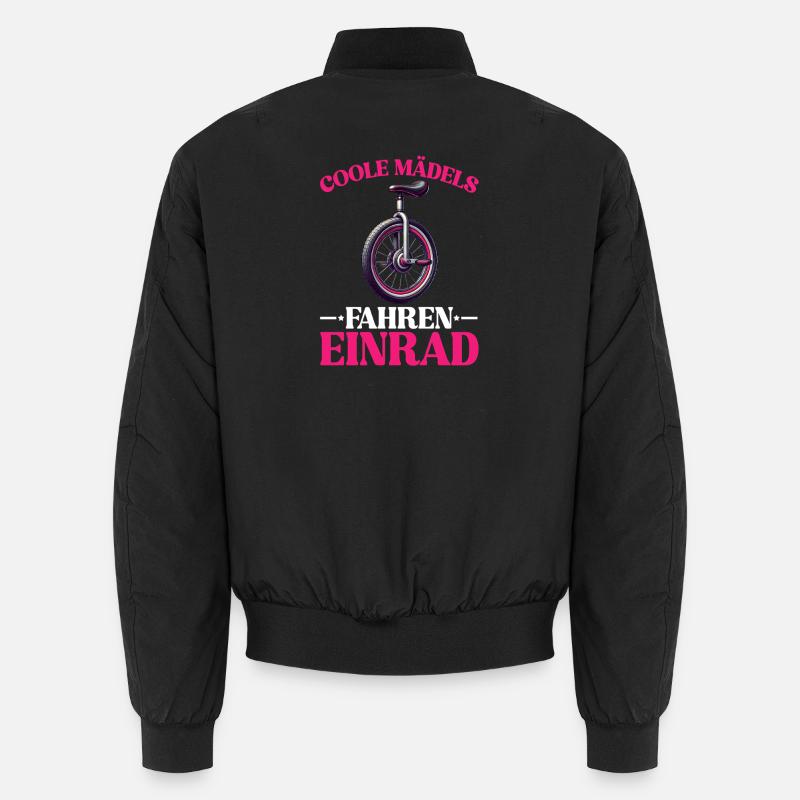 Filles cool en monocycle Bomber unisexe