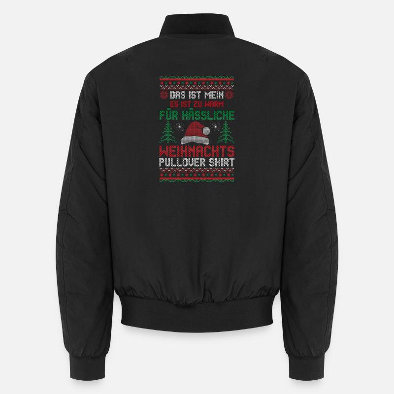 Weihnachtsmann Weihnachtszeit Weihnachts Unisex Bomberjacke