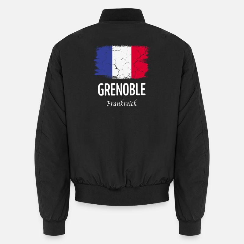 Grenoble - Unisex Bomber Jacket - black