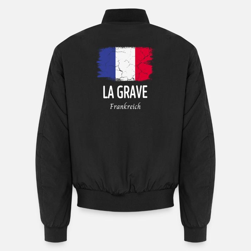 La Grave - Unisex Bomberjacke - Schwarz