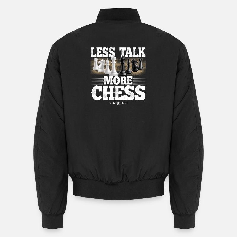 Schach - Unisex Bomberjacke - Schwarz