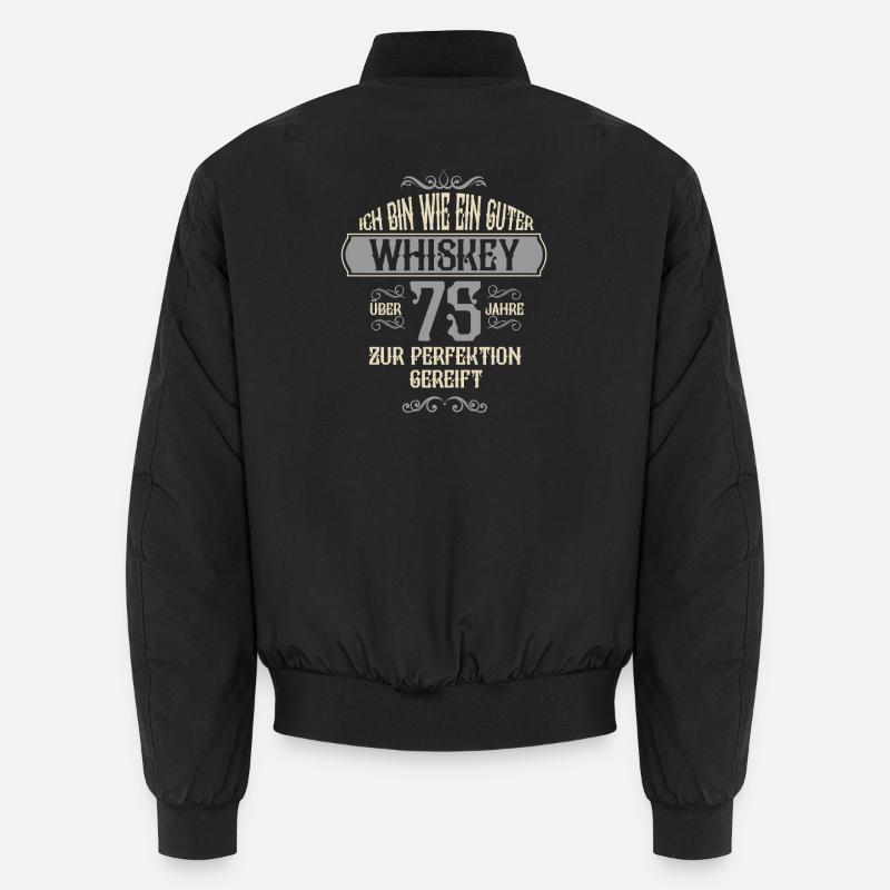 75th Birthday 75 Years Old Saying Gift Unisex Bomber Jacket